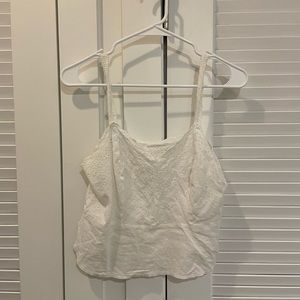 Abercrombie eyelet lcamisole